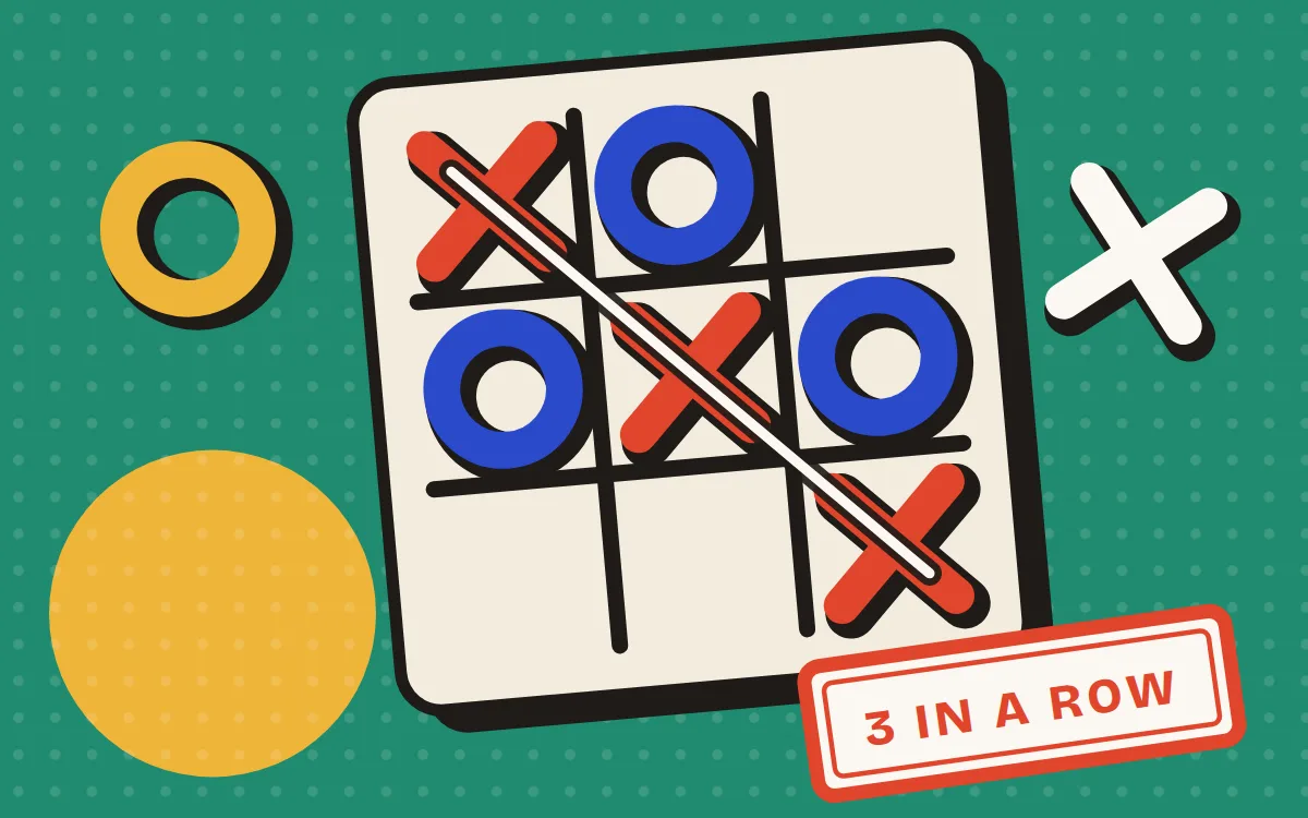 Tic Tac Toe game screen on PlayNest