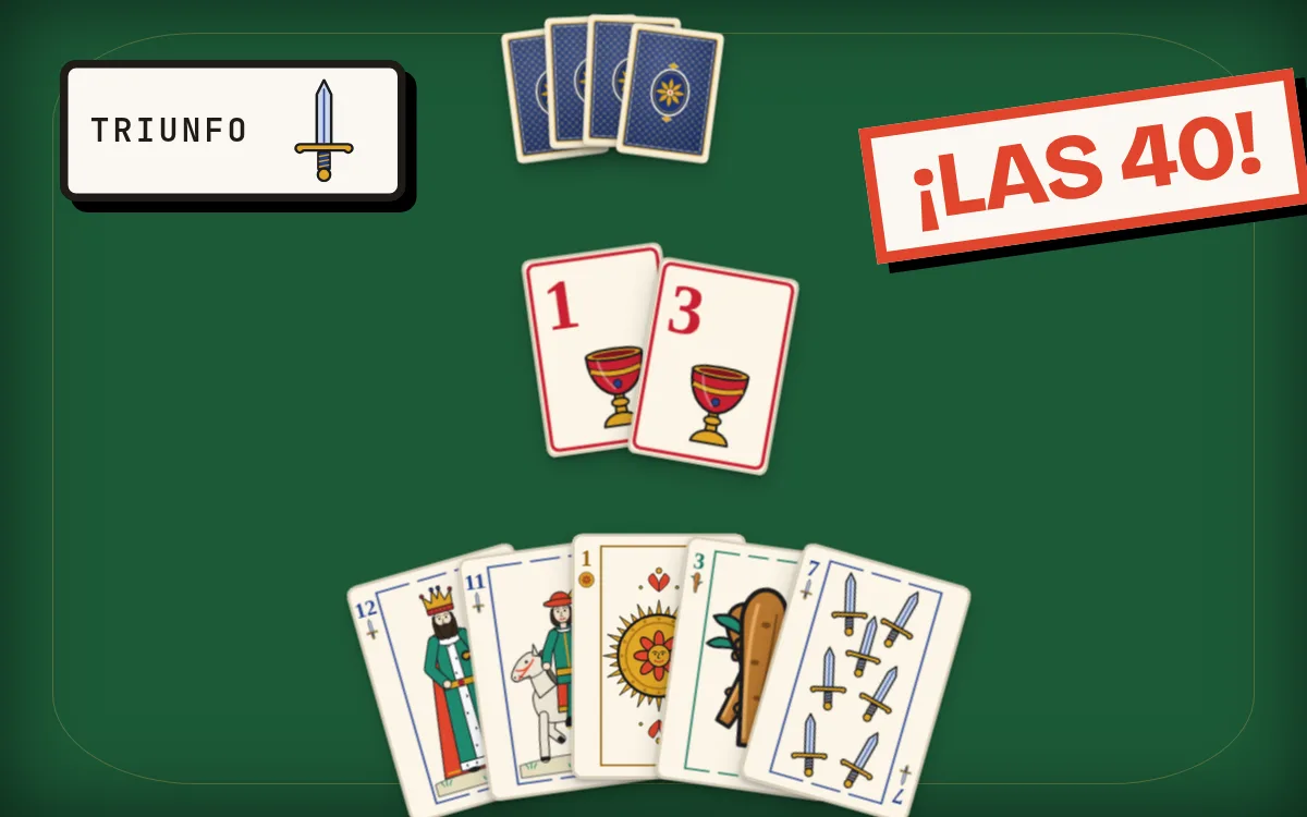 Tute game screen on PlayNest