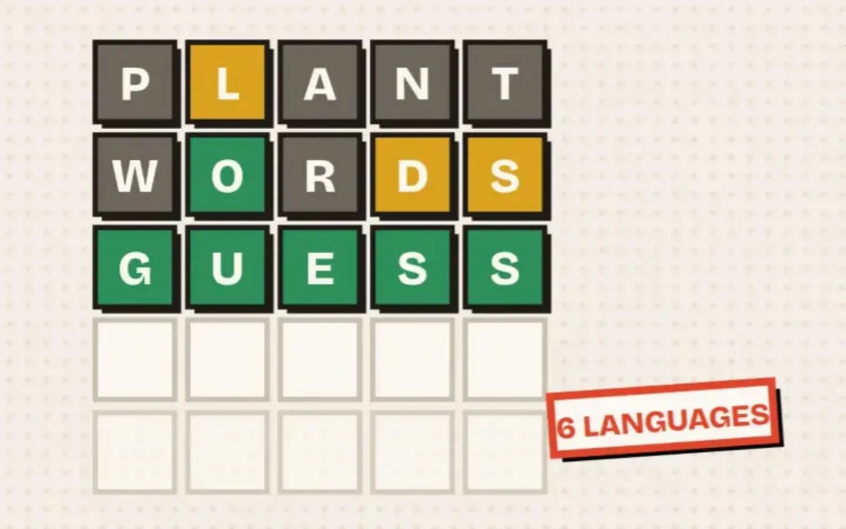 Word Guess game screen on PlayNest